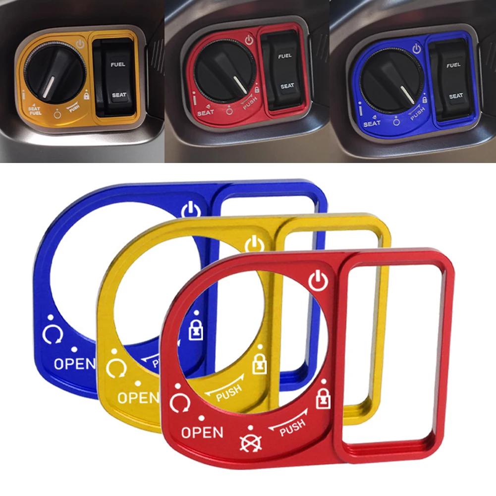 Motorcycle Ignition Switch Cover Aluminium Alloy Key Switch Protector Ignition Lock Ring Cover For Honda PCX150 PCX125 ADV150