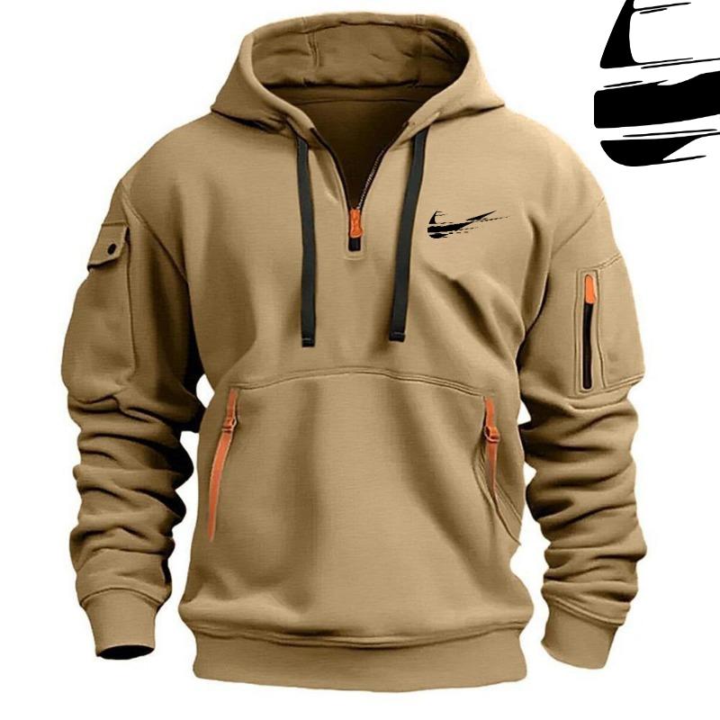 

2025 Осень/Зима Мужская Повседневная Толстовка с капюшоном Doraemon Chain Arm Bag Пуловер Большая толстовка с капюшоном Wind Logo 3XL