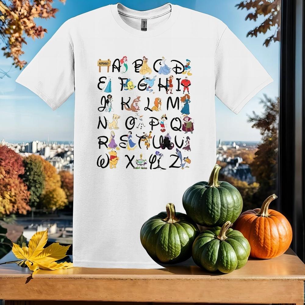 

Alphabet Characters From A T-shirt Kids Hoodie Men Women Unisex Tshirt SX449 M