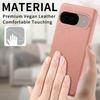 Pour Google Pixel 9 Pro/Pixel 9 Coque Arrière Texture Litchi Cuir PU Coque Rigide PC