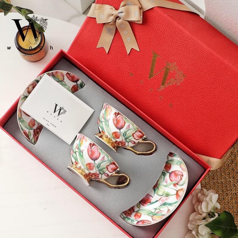 

WOOCH Tulip Series Cup & Saucer Gift Set