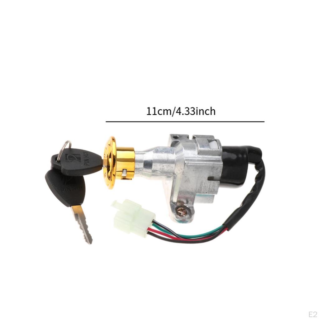 Ignition Lock on/Off Set Electric Bike Accessories for Vehicles