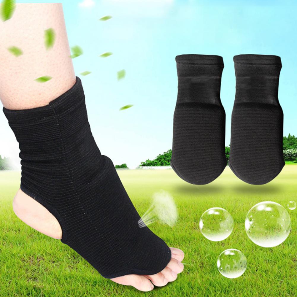 Cotton Breathable Sport Protection Ankle Support Brace Protector Sprain Recovery for Sanda Taekwond Basketball