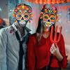 Full Bone Masquerade Masks Costume Masks Carnivals Bar Mexicans Party Cosplays