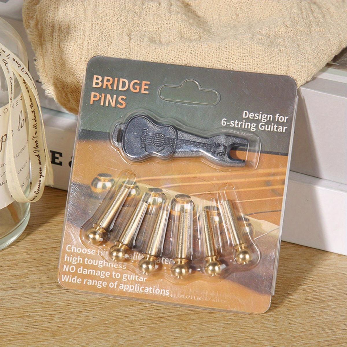 

Колки для акустической гитары, латунные, из цельной меди, с пуллером для колков 1set