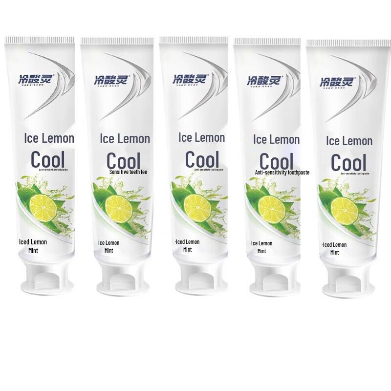 Leng Suan Ling Ice Lemon Whitening Toothpaste 5-Pack