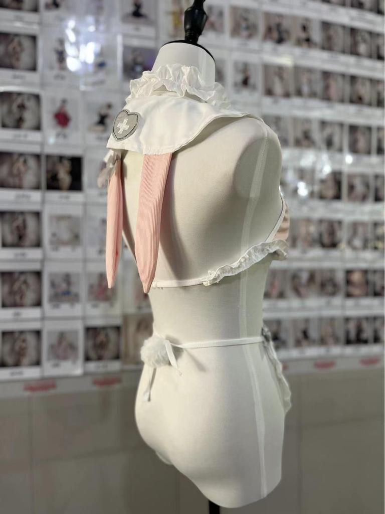 Spitzen-Dessous Dienstmädchen Cosplay Set