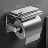 304 Stainless Steel Bathroom Phone Holder with Tissue Dispenser