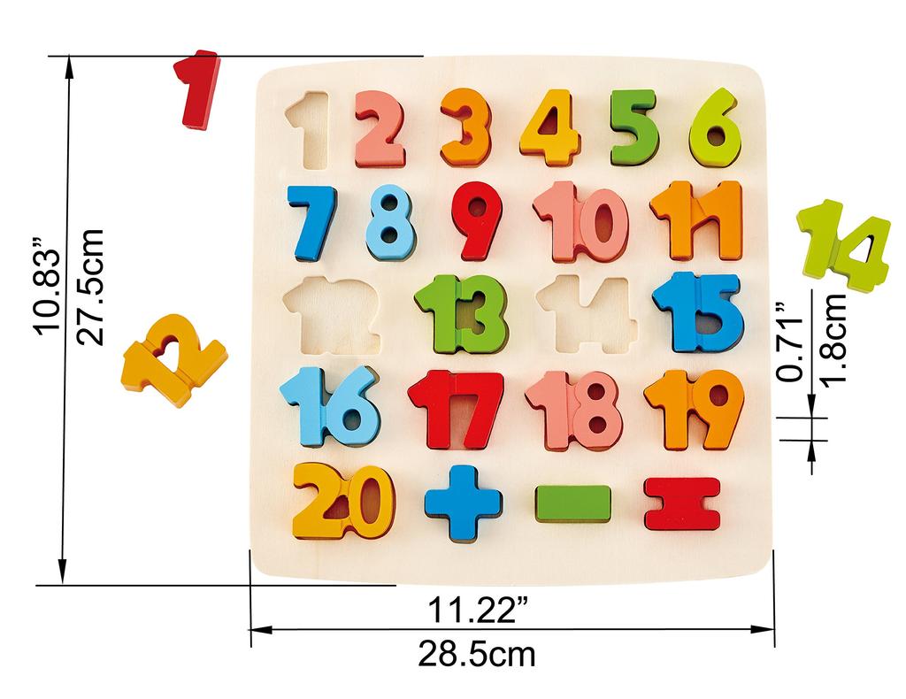 Číselná hádanka Hape E1550A