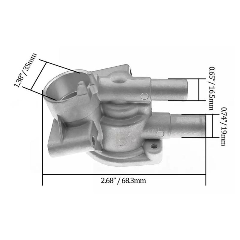 Kühlmittelthermostatgehäuse für Honda Civic 1.6L 1996-2000 19311-P2A-000 19320-P2A-000-A99D
