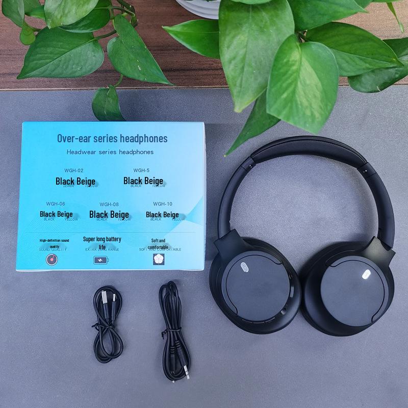 ANC Wireless Over-Ear Headphones with Active Noise Cancelling, Deep Bass, and Long Battery Life