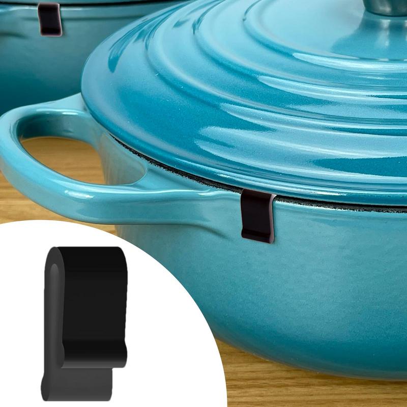 Oven Lid Protector Clips 8X Cookware Protector Clips Cookware Protectors Pan Clips Protective Clips for Display Storage Stacking