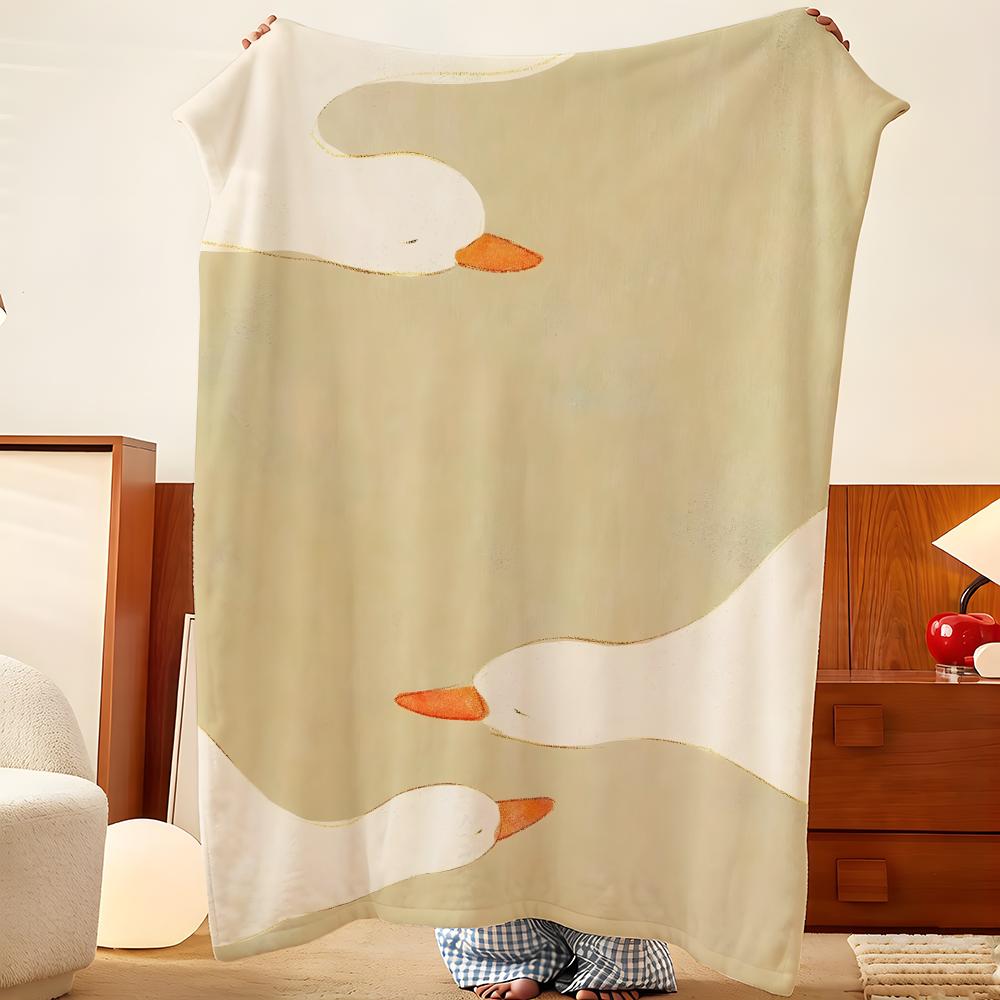 Artist K-kawa H-harari Throw Flannel Throw Blanket, Lightweight Cozy, Durable Washable Cute Cool
