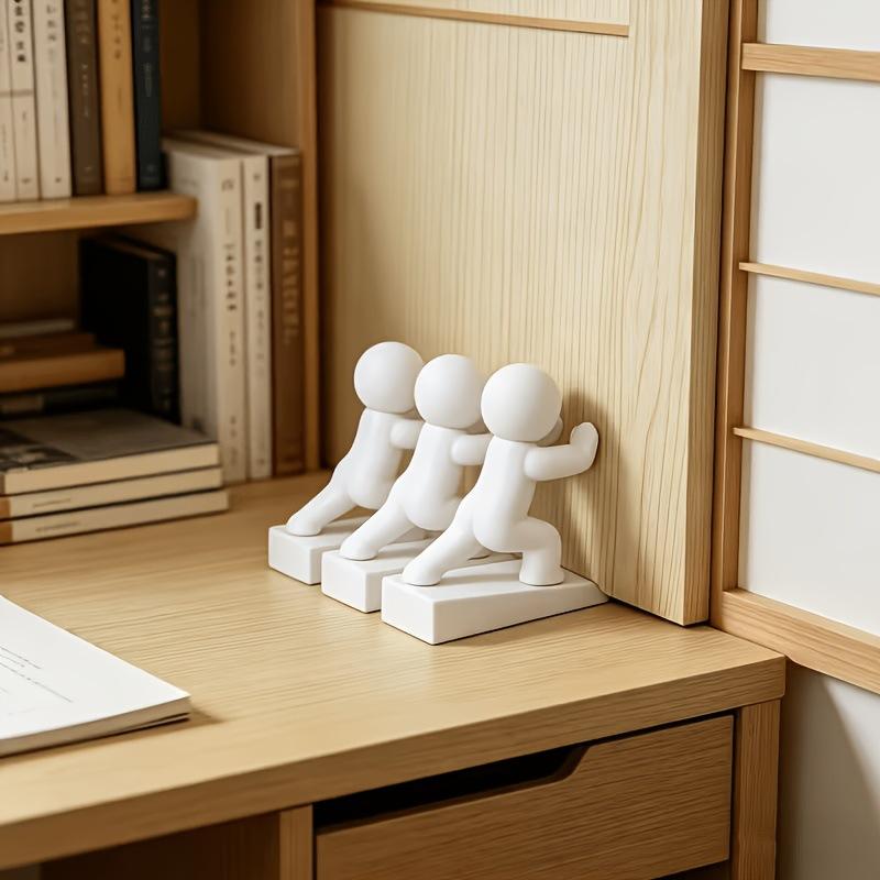 Cute Decorative Door Stopper Flexible And Movable Door Stopper To Protect Walls Home Decoration