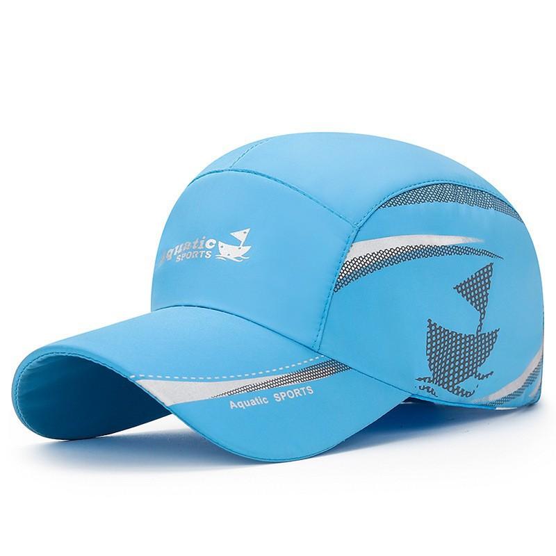 Spring and Summer Outdoor Quick-drying Mesh Breathable Thin Sun Protection Visor Caps Men's and Women's Caps Travel Versatile Fishing Hats