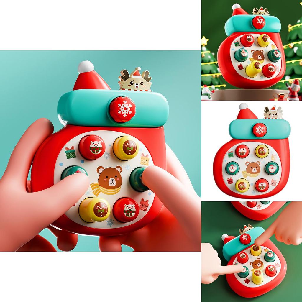 Christmas Sock Whacamole Childrens Puzzle Toy For Enhancing Brain Skills