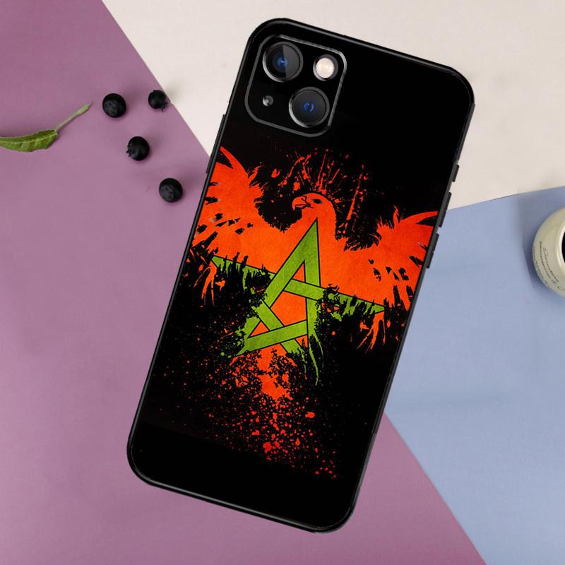 

Maroc Morocco Flag Case For iPhone 14 13 11 12 16 15 Pro Max 12 13 Mini X XR XS MAX 7 8 14 16 15 Plus Back Cover iPhone 14 Plus