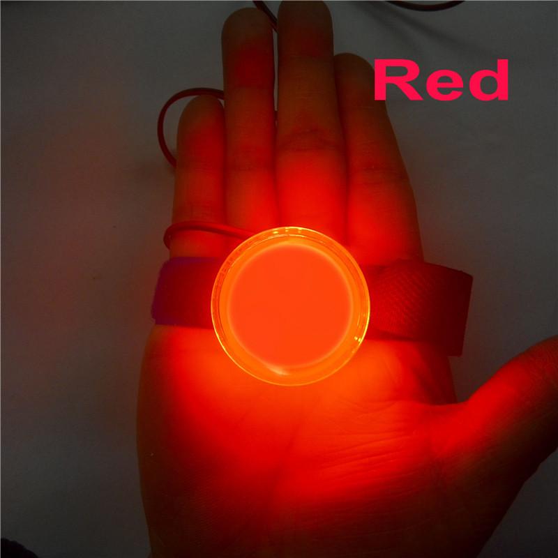 

DIY Controlled Light LED Light FOR 1:1 Iron Man Tony Stark Glove Palm Lights Hand Led Lamp Accessories Halloween Cosplay Props красный