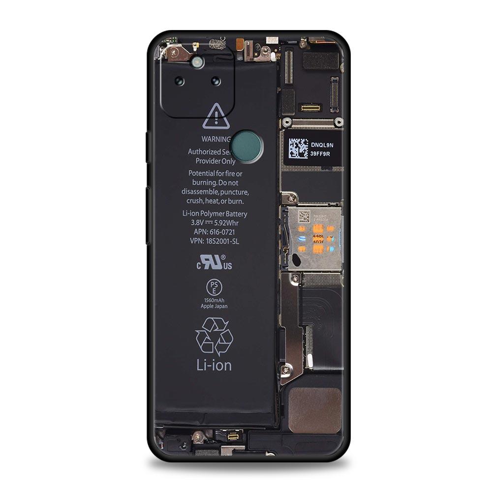 Main Circuit Board Pattern Phone Case Cover for Google Pixel 10 9 8 7 6 9A 8A 7A 6A Pro Shockproof Soft TPU 10 Pro XL Shell Bags