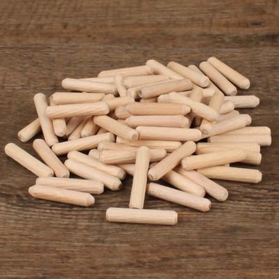 100pcs Dowel Rods Long DIY Dowel Rods Wood Craft Dowel Sticks for Kids Children