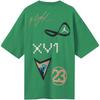 New Jordan Drop Shoulder Sleeve T-Shirt Men's Green DX9562-310