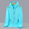 Fashion Sunscreen Clothes Summer for Men Casual Upf 50 Thin Hooded Couple's Plus Size Summer Jackets
