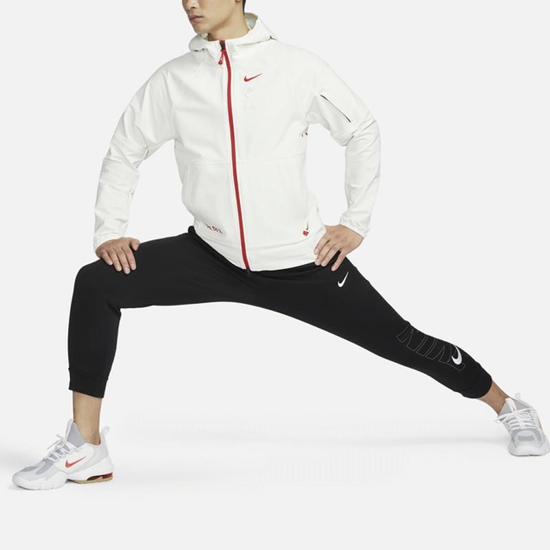 Nike Dragon CNY Series FW23 Men Fleece Training Zip-Up Jacket White Men's HF1107-133