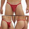 Herren G-String Netzgarn Durchsichtige Unterhose Tangas Unterwäsche Höschen Große Größe T-Rücken