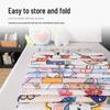 Reversible Cartoon Crawling Mat & Breathable Menstrual Pad for Dorms and Cribs