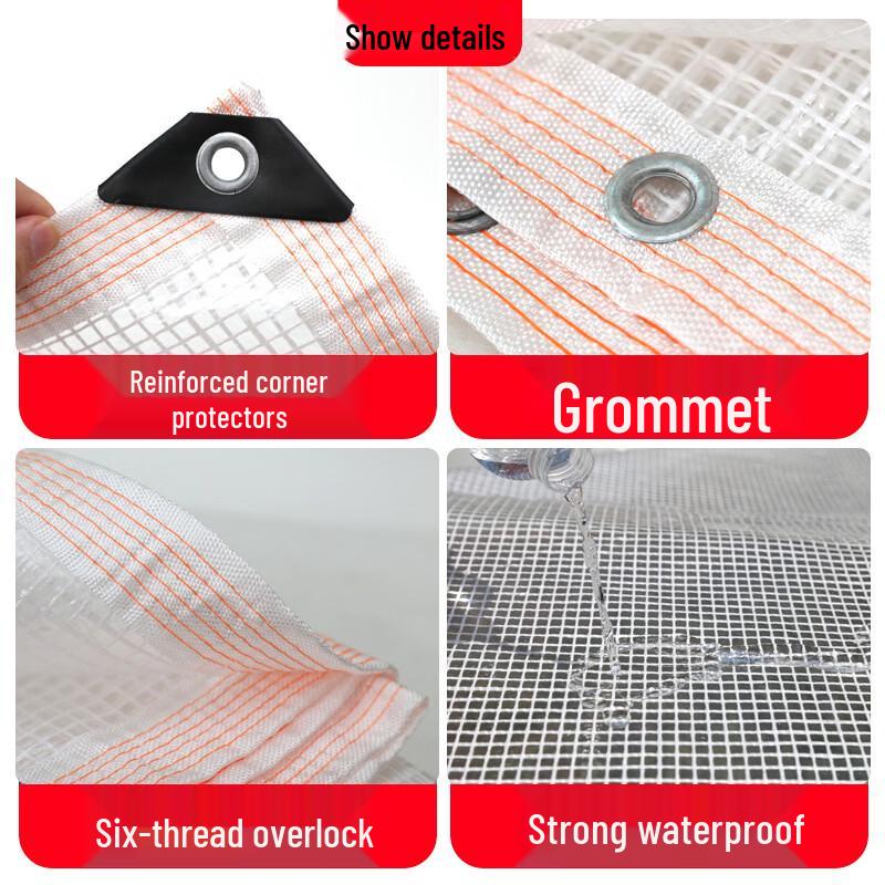 ZISIZ Grid Waterproof Greenhouse Fabric