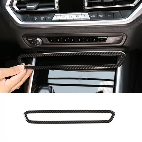 Frame Trim For BMW 3 Series G20 1PCS - Volume Switch Button Carbon Fiber