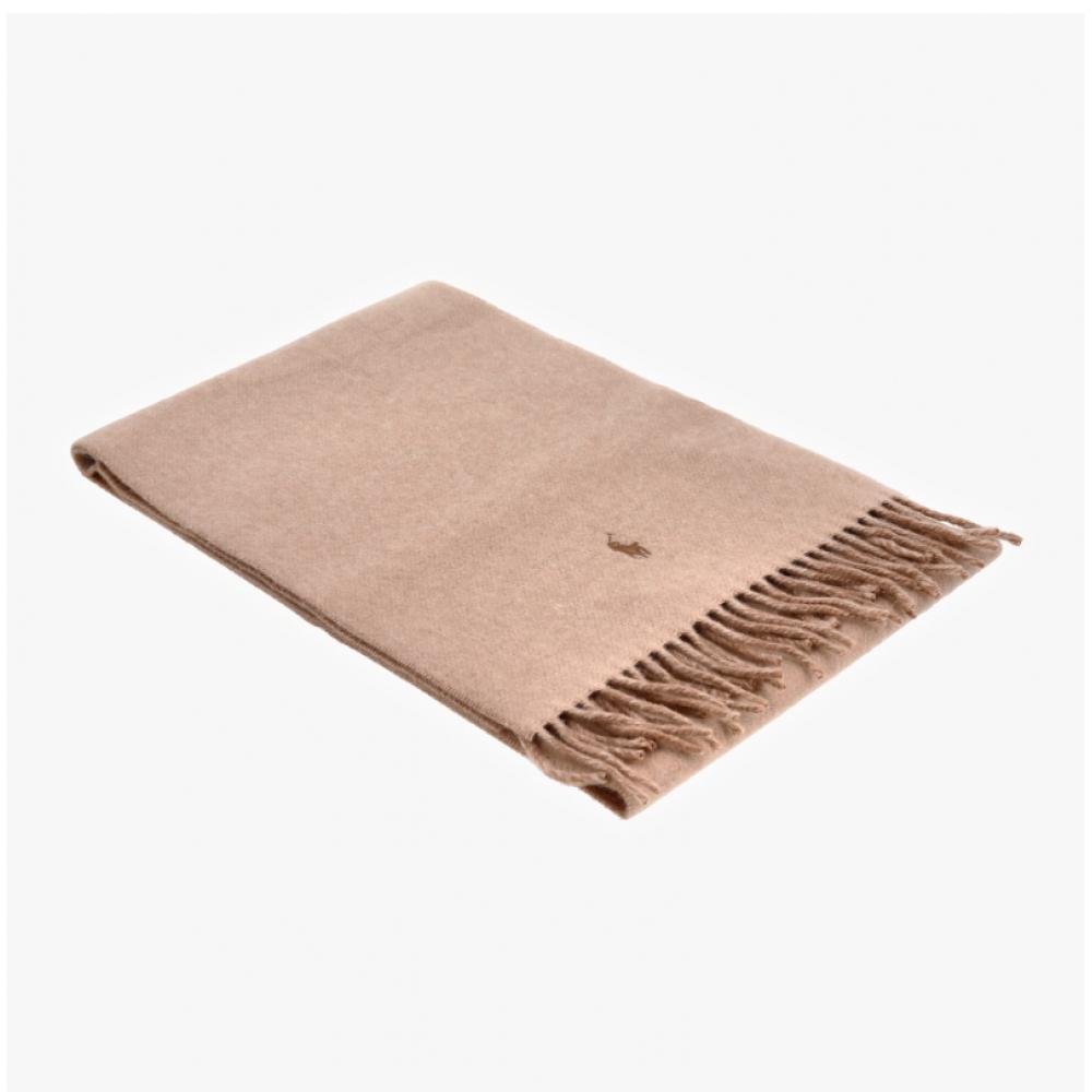 Polo Ralph Lauren Wc0601 250 Pony Double Face Fringe Muffler