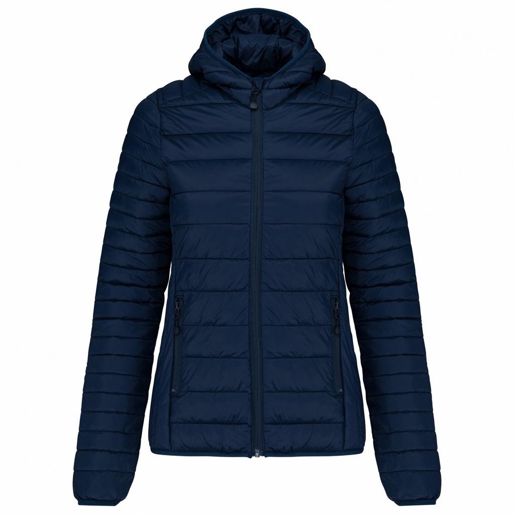 Kariban Womens/Ladies Lightweight Hooded Padded Jacket