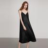 ELLE French Minimalist Fashion Versatile Solid Color Slimming Waist A-Line Dress Women dresses L8SLM325