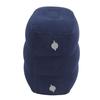 Inflatable Foot Rest Double Valve Blue PVC Flocking Washable Inflatable Travel Foot Rest Pillow for Men Women