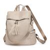 Quaste Damenrucksack mit großem Fassungsvermögen Multifunktionale Umhängetasche