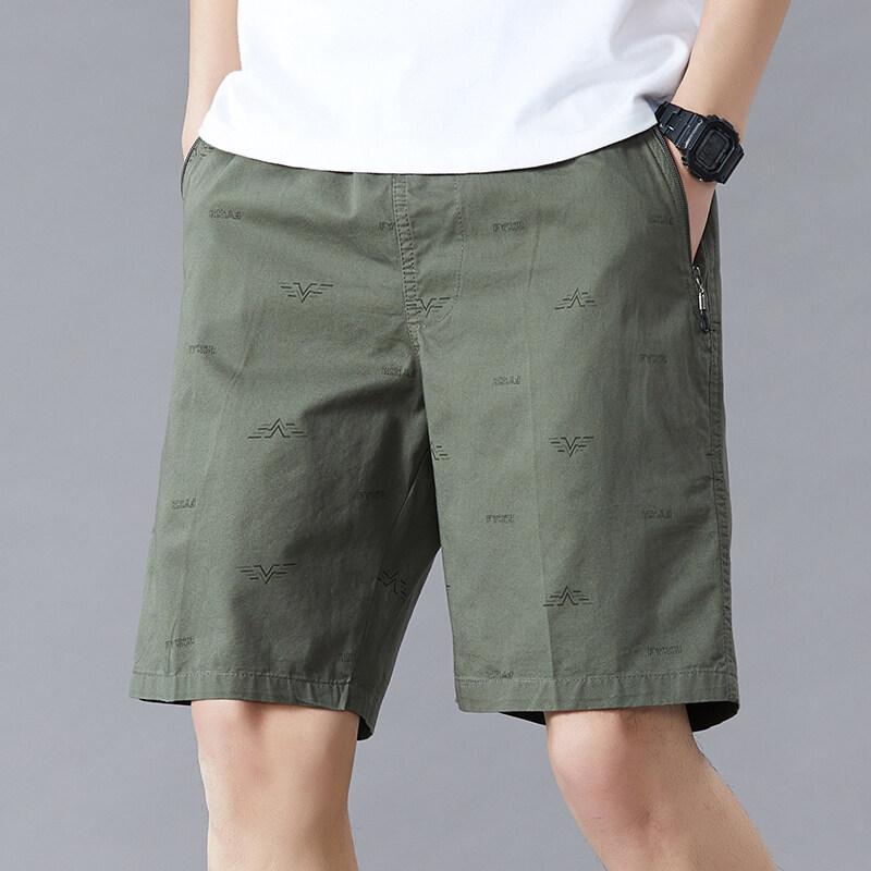 Men Light Weight Beach Shorts Summer Casual Sweat Shorts Baggy Sports Wide Leg Print Gym Running Shorts