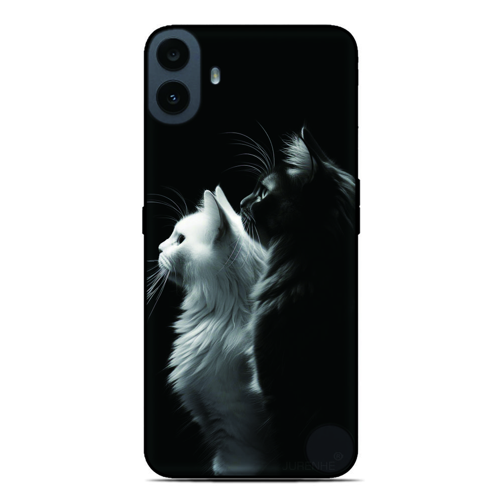 Black Cat Cover for Motorola Moto G67 G57 G56 G86 Power 5G G04 G05 G06 4G G96 G100 Pro G54 G85 G84 E15 G15 G24 Phone Case