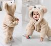 Christmas Kids Baby Kigurumi for Animal Baby Shower Fluffy Winter Baby Bear Kigurumi Boys and Baby Shower New New Commemorative Photo Shoot