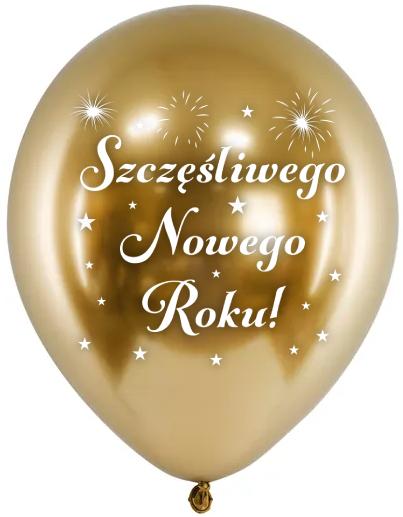 Happy New Year Balloons! 14 Inches 5 Pcs