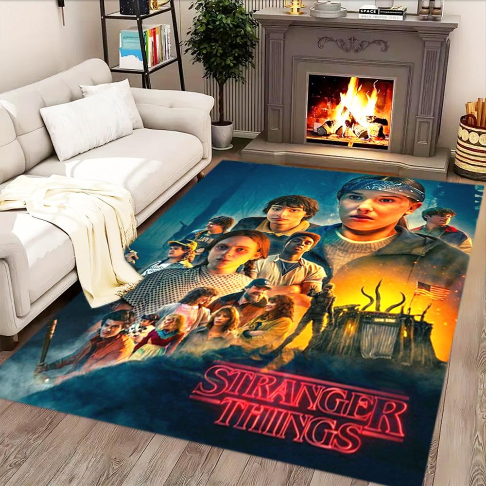 Stranger Things for Living Room rug, Bedroom, Study Room, Hallway Decoration, Perfect for Home Decoration or Holiday Gifts