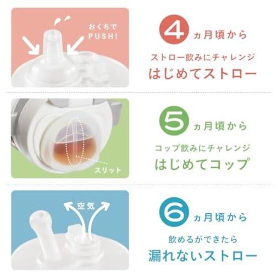 Combi Rakumagu First Straw 240 Q Bear 4 Months Up