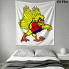 Genoa CFC Wall Tapestry Aesthetic Wall Hanging Printed Fabric Blanket Decorative Tapestries for Bedroom Living Room Home Decor