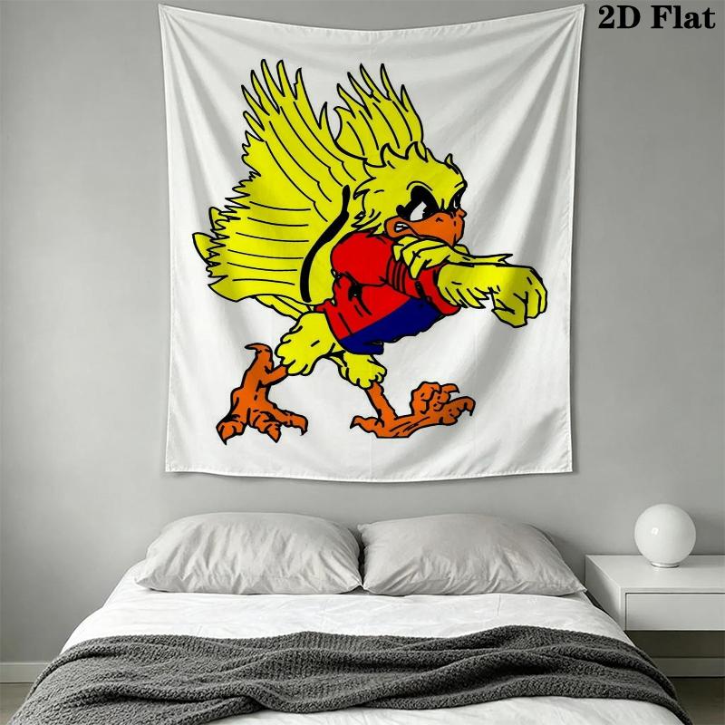 Genoa CFC Wall Tapestry Aesthetic Wall Hanging Printed Fabric Blanket Decorative Tapestries for Bedroom Living Room Home Decor