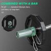 Olympic Weight Plates Set, Metal and Rubber Bumper Plates Weights Discs with 2"/5cm Holes, for Home Gym Weight Lifting Strength Training, 2 x 5kg