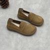 New Style Oversized Single Shoes, Round Toe, Flat Bottom, Soft Shoes, Women's Shoes