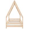 Kids Bed 80 X 200 Cm Solid Pine Wood