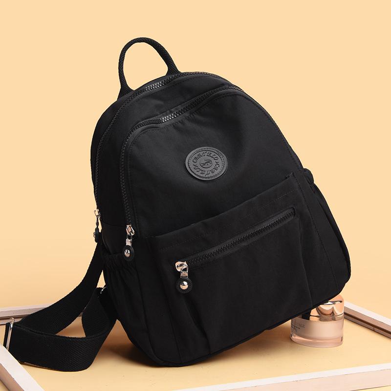 Manufacturer Backpack Women's Large Capacity Simple Versatile Backpack Bags Women's Fashion Lightweight Travel Bag Wholesale Women