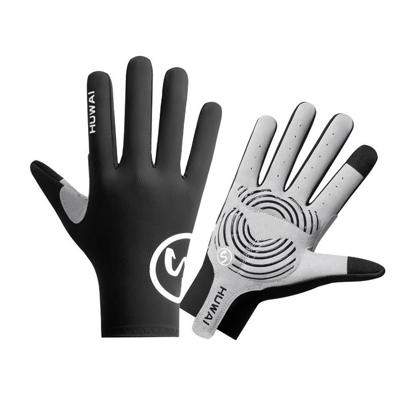 Mountain bike road bike self-propelled gloves breathable non-slip shock absorption horizontal bar fitness exercise men and women