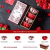 Ru Han Romantic Rose Ceramic 4-Bowl Dinnerware Gift Set